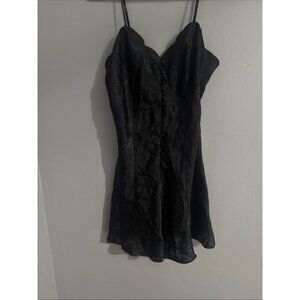 Victoria’s Secret Slip Dress Button Gold Label Vintage Size Medium
